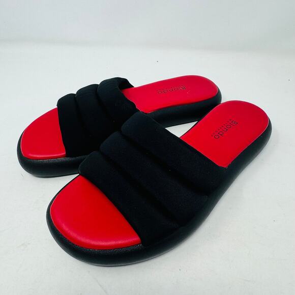 Blondo Womens Red Waterproof Silvana Slide Sandals Slip-On Size 8 - Picture 2 of 13